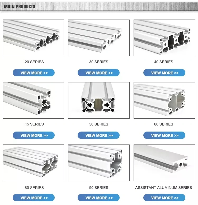 Custom Aluminum Profile Extrusion Wholesale 404GF T Slot Aluminum Profile Bending